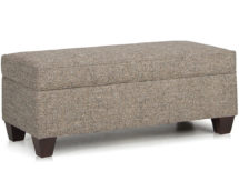 Smith Brother's 901 Style Fabric Storage Ottoman.