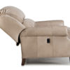 Smith Brother's 951 Style Leather Tiltback Chair, in tiltback position.