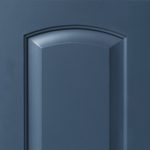 Royal blue paint swatch.