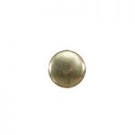 Smaller brass circular knob.