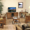 Y & T Woodcraft Woodland Living Room Collection, Living Room Scene.