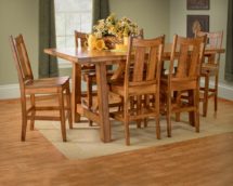 Aspen dining room table and chairs set.