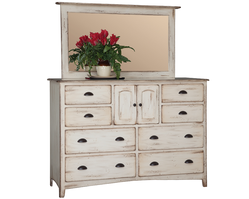 Concord Dresser, Large, with white paint.