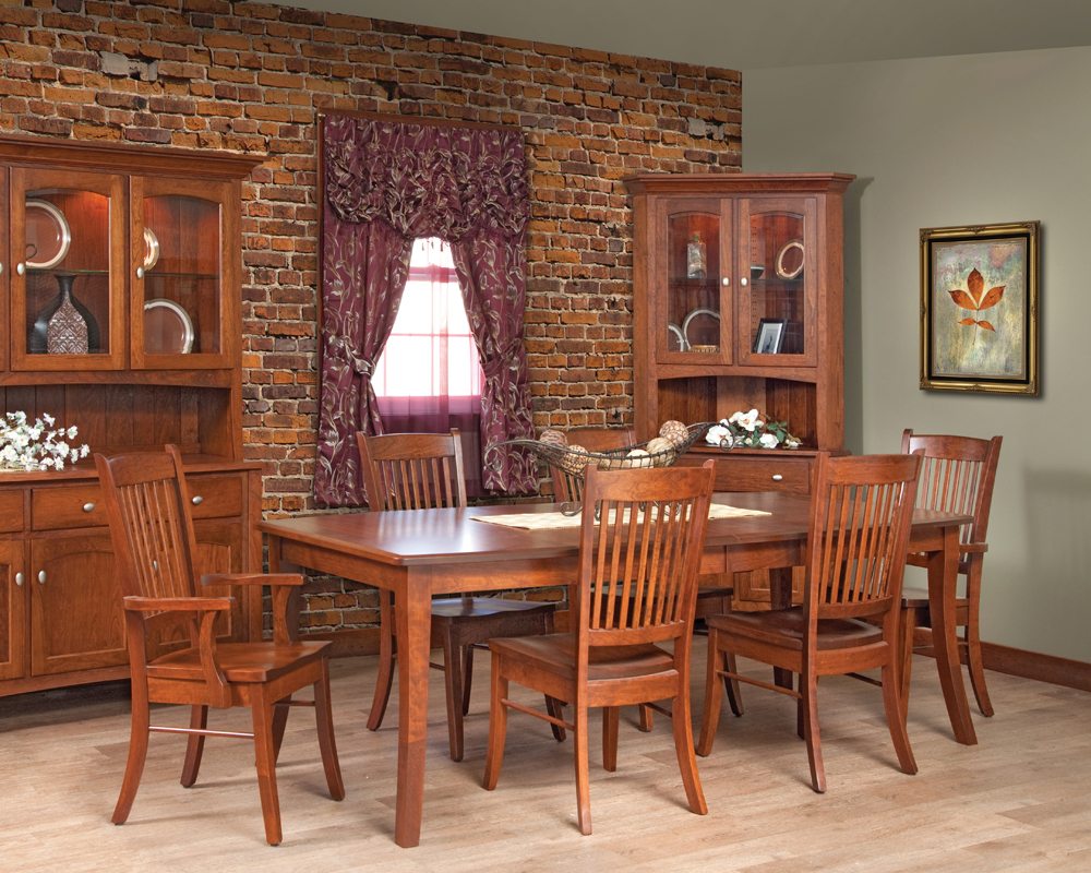 Concord dining set with table and chairs.
