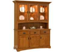 Mission 3 Door Open Throat Hutch.