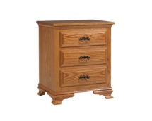 Dakota 3 Drawer Nightstand.