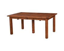 Square sutter mills dining table.