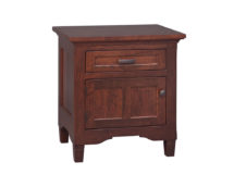 Lexington 1 Door Large Nightstand.