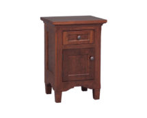 Lexington 1 Drawer Small Nightstand.