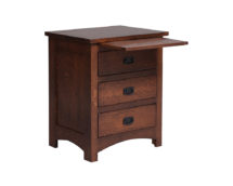 Mission 3 Drawer Nightstand.