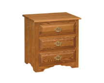 Eden 3 Drawer Nightstand.