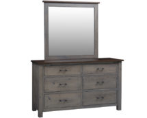 Heirloom Dresser with Mirror.