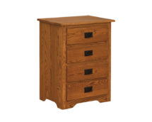 Mission 4 Drawer Nightstand.