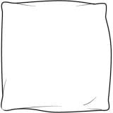 Pillow #12 (Square without welt)