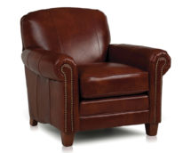 Smith Brother's 397 Style Leather Chair.