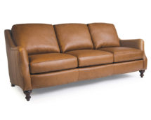Smith Brother's 263 Style Leather Sofa.