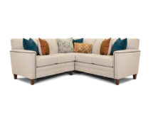 Smith Brother's 3122 Style Fabric Sectional.