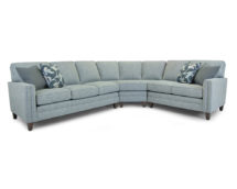 Smith Brother's 3131 Style Fabric Sectional.