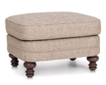 Smith Brother's 346 Style Fabric Ottoman.