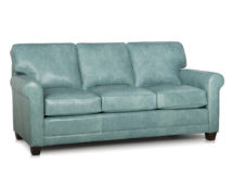 Smith Brother's 366 Style Leather Sofa.