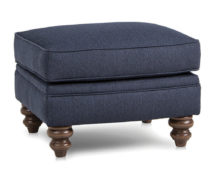 Smith Brother's 383 Style Fabric Ottoman.