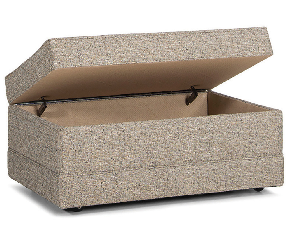 Smith Brother's 900 Style Fabric Storage Ottoman.