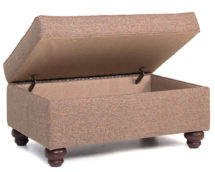 Smith Brother's 900 Style Fabric Storage Ottoman.