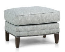 Smith Brother's 517 Style Fabric Ottoman.