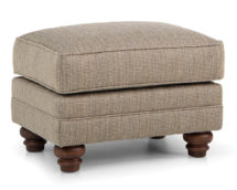 Smith Brother's 522 Style Fabric Ottoman.