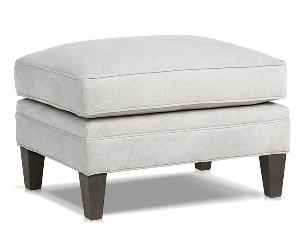 Smith Brother's 527 Style Fabric Ottoman.