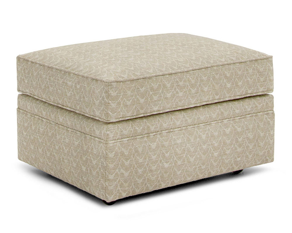 Smith Brother's 536 Style Fabric Ottoman.