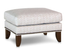 Smith Brother's 538 Style Fabric Ottoman.