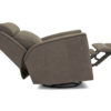 Smith Brother's 736 Style Leather Recliner, in reclining position.