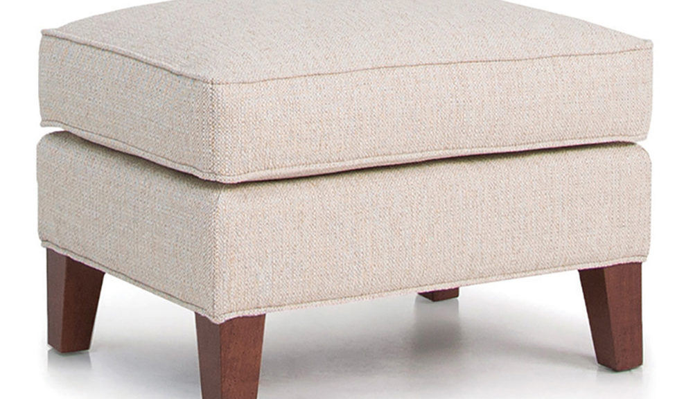 Smith Brother's 825 Style Fabric Ottoman.