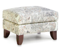 Smith Brother's 919 Style Fabric Ottoman.