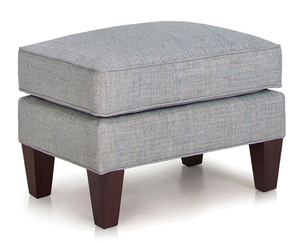 Smith Brother's 951 Style Fabric Ottoman.