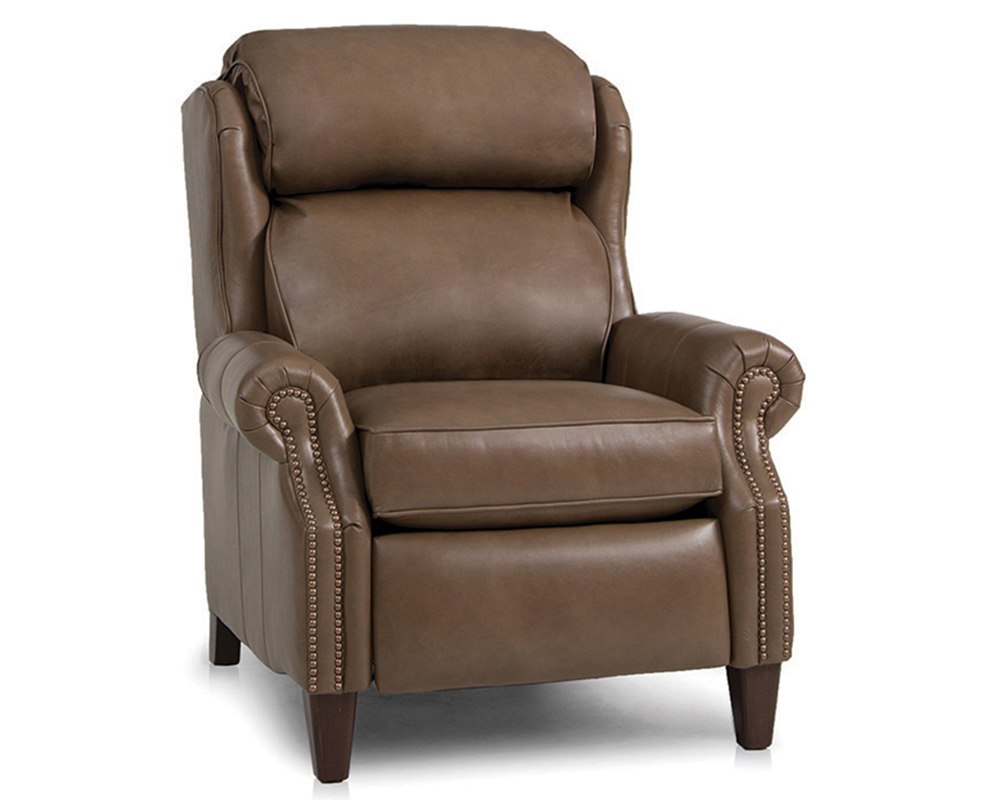 Smith Brother's 532 Style Leather Recliner Chair.