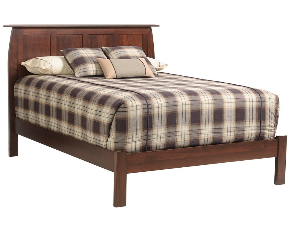 Bordeaux Panel Bed With Low Foot Board.
