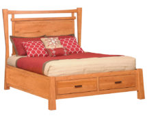 Catalina Panel Bed With Storage.