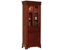 Louis 30" Bookcase w/Doors.