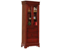 Louis 30" Bookcase w/Drawers.