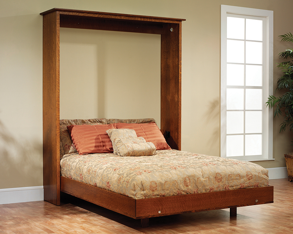 Old English Mission Murphy Wall Bed.