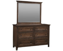 Cherry Hill Dresser with Cocoa Finish.