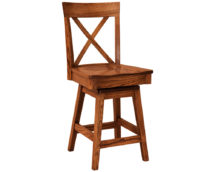 Hudson Swivel Bar Stool.