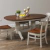 Napoleon Double Pedestal Dining Set.