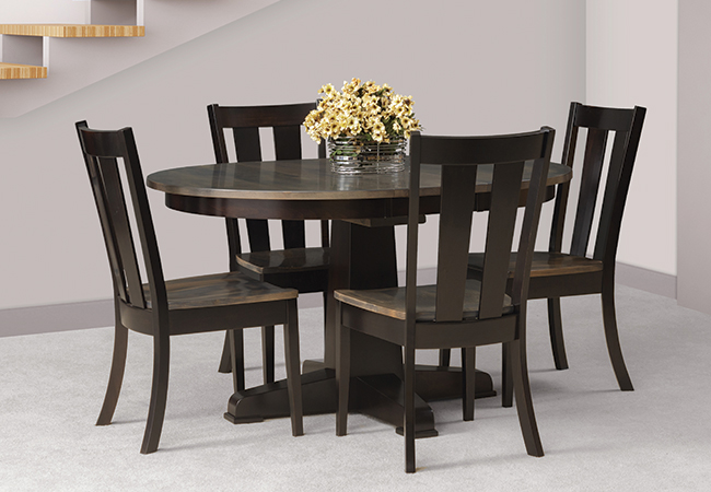 Transitional Series La Croix Dining Collection.
