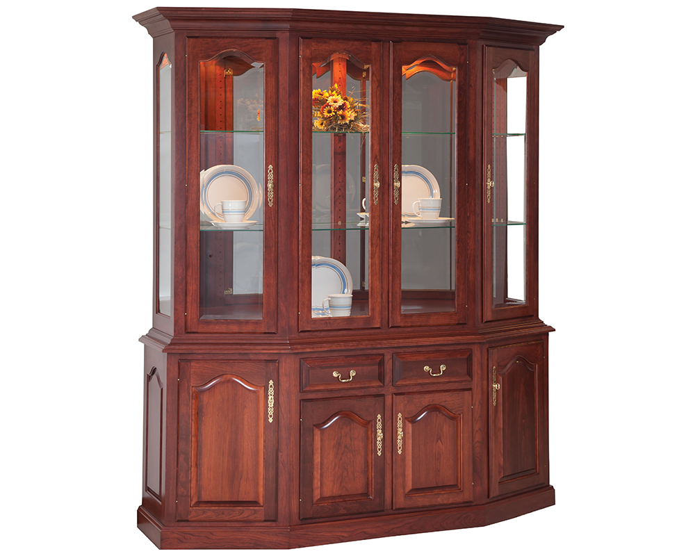 Country Canted Front Hutch.