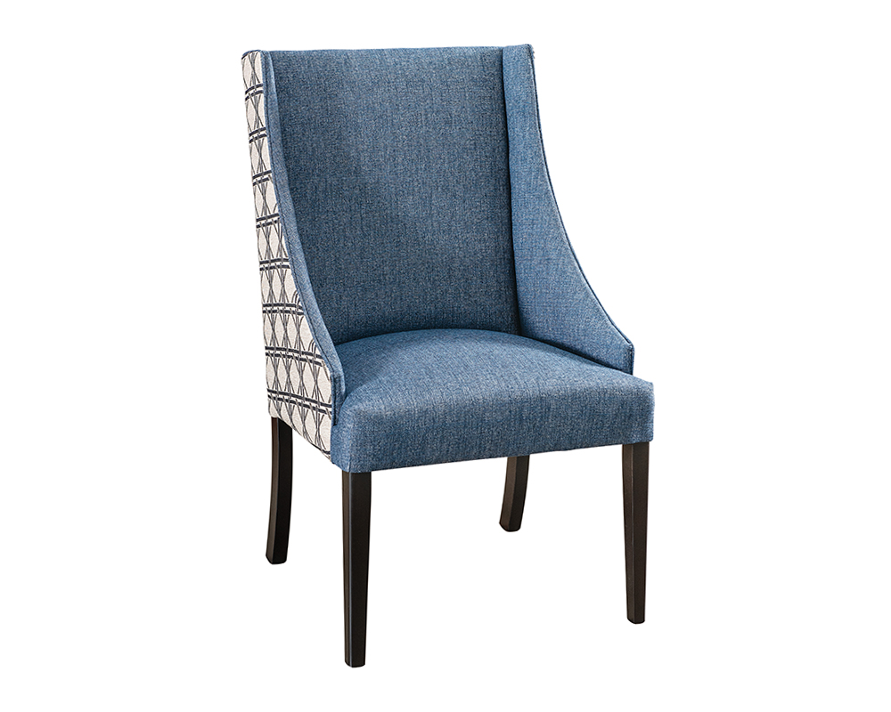 Bristow Arm Chair, Blue.