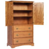 Sierra Classic Armoire Open.