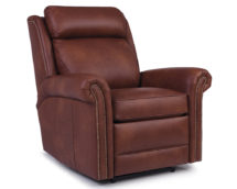 Smith Brother's 737 Leather Recliner w/ Headrest.